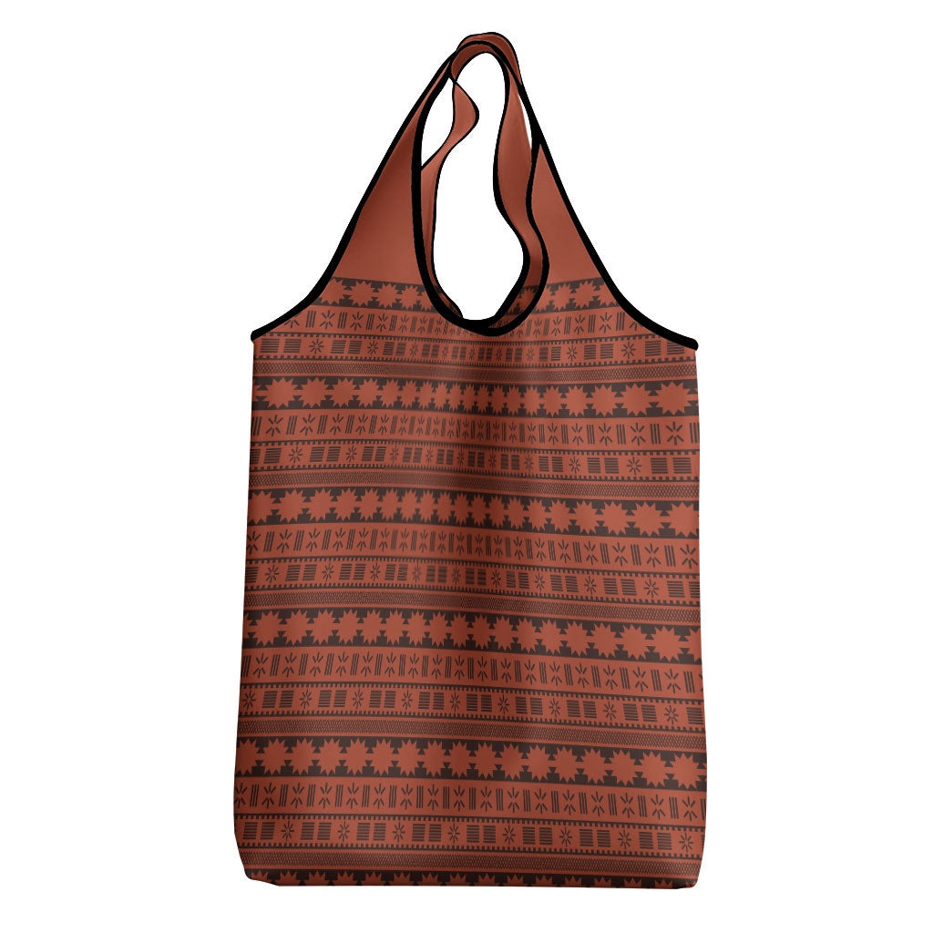 Polynesian Princess Inspired Tapa Pattern Grocery Bag LT05 - Polynesian Pride