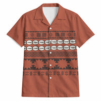 Polynesian Princess Inspired Tapa Pattern Hawaiian Shirt LT05 Red - Polynesian Pride