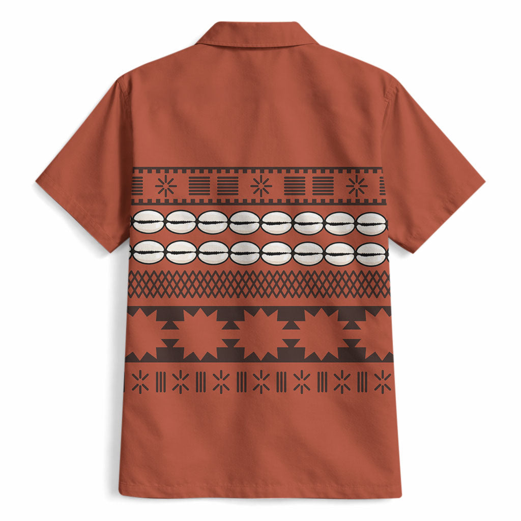 Polynesian Princess Inspired Tapa Pattern Hawaiian Shirt LT05 - Polynesian Pride