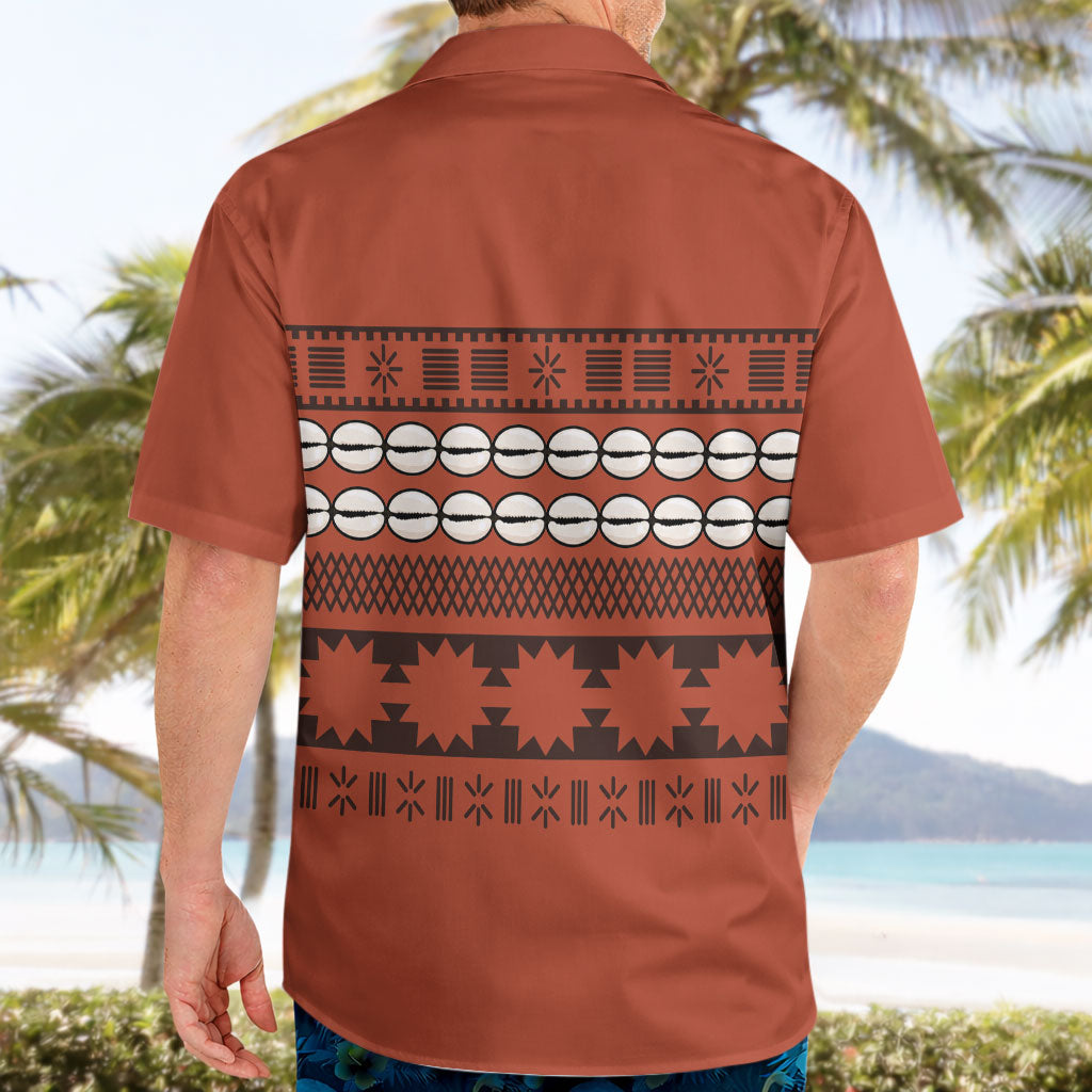 Polynesian Princess Inspired Tapa Pattern Hawaiian Shirt LT05 - Polynesian Pride