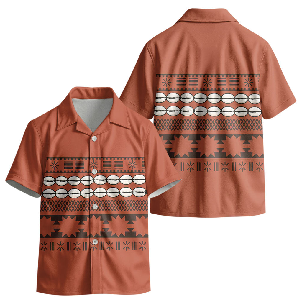 Polynesian Princess Inspired Tapa Pattern Kid Hawaiian Shirt LT05 - Polynesian Pride