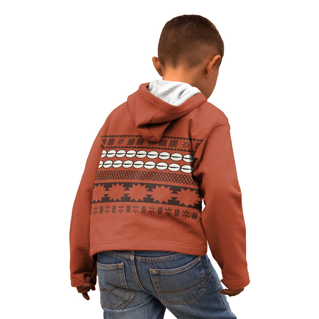 Polynesian Princess Inspired Tapa Pattern Kid Hoodie LT05 - Polynesian Pride