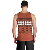 Polynesian Princess Inspired Tapa Pattern Men Tank Top LT05 - Polynesian Pride