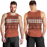 Polynesian Princess Inspired Tapa Pattern Men Tank Top LT05 - Polynesian Pride