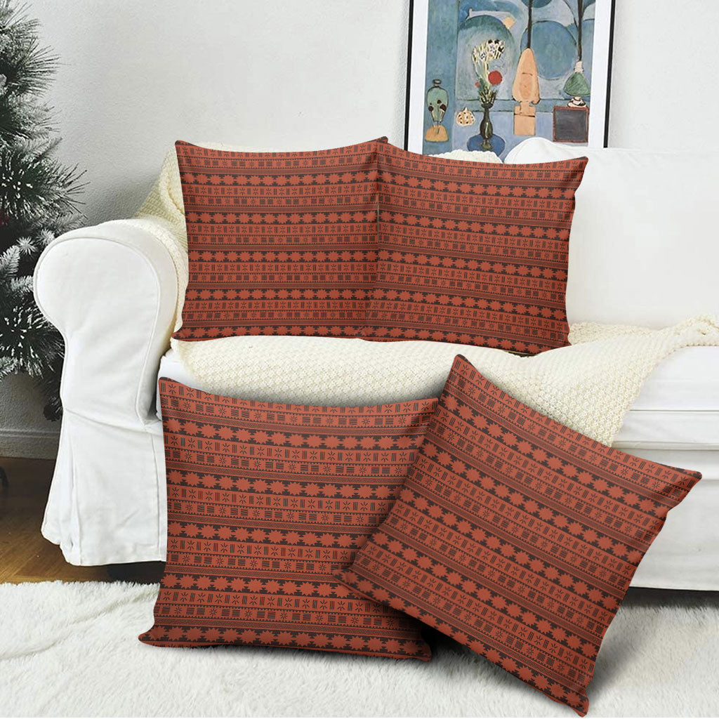 Polynesian Princess Inspired Tapa Pattern Pillow Cover LT05 - Polynesian Pride