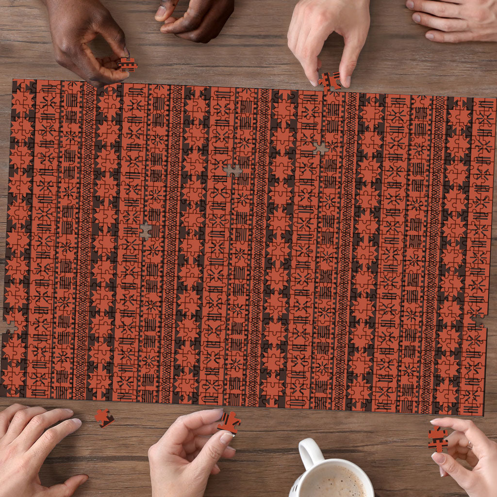 Polynesian Princess Inspired Tapa Pattern Puzzle LT05 - Polynesian Pride