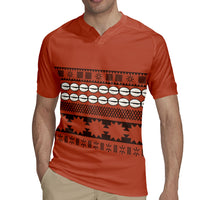 Polynesian Princess Inspired Tapa Pattern Rugby Jersey LT05 - Polynesian Pride