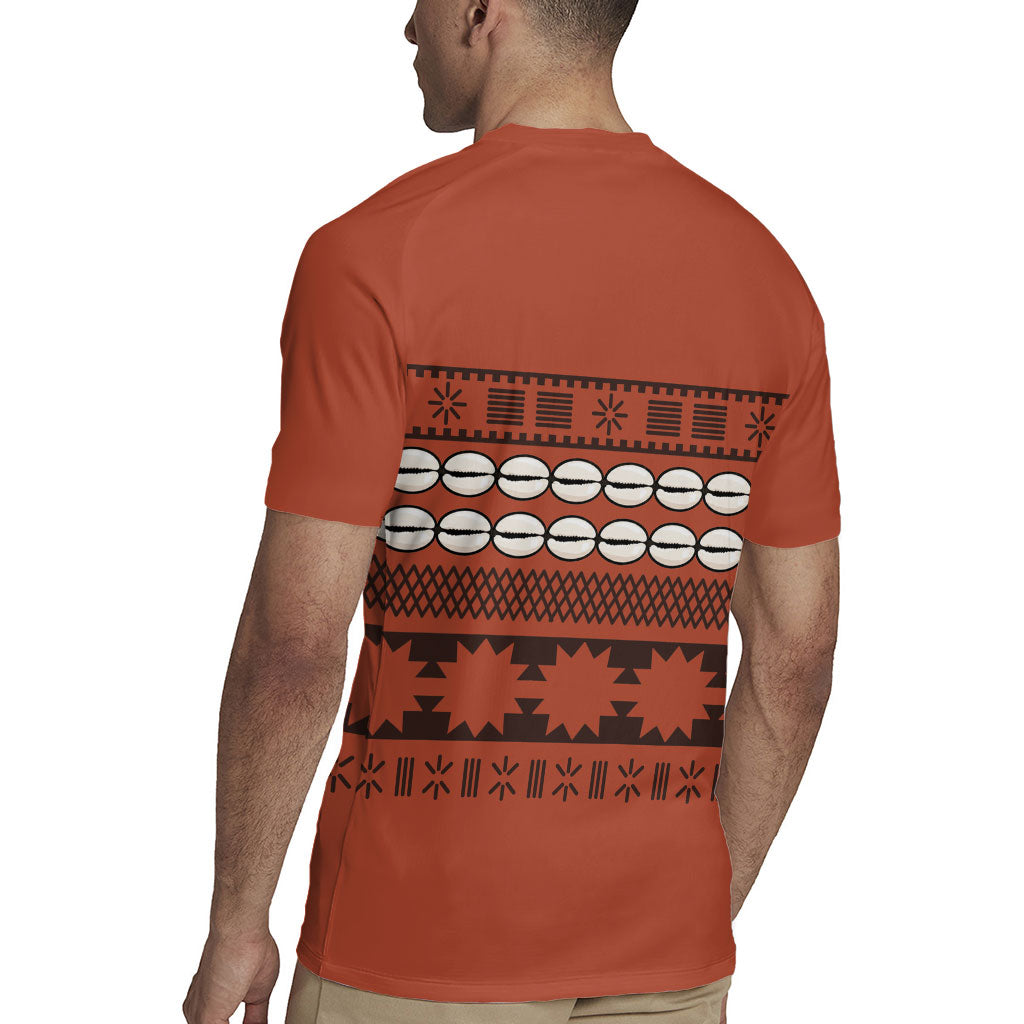 Polynesian Princess Inspired Tapa Pattern Rugby Jersey LT05 - Polynesian Pride