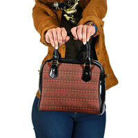 Polynesian Princess Inspired Tapa Pattern Shoulder Handbag LT05 One Size Red - Polynesian Pride