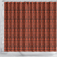Polynesian Princess Inspired Tapa Pattern Shower Curtain LT05 - Polynesian Pride