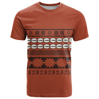 Polynesian Princess Inspired Tapa Pattern T Shirt LT05 Red - Polynesian Pride