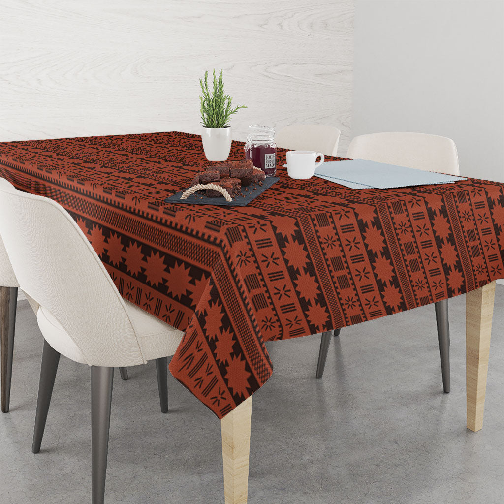 Polynesian Princess Inspired Tapa Pattern Tablecloth LT05 - Polynesian Pride