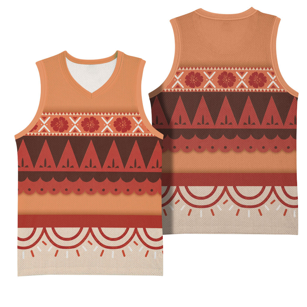 Polynesian Princess Inspired Cosplay Costume Basketball Jersey LT05 - Polynesian Pride