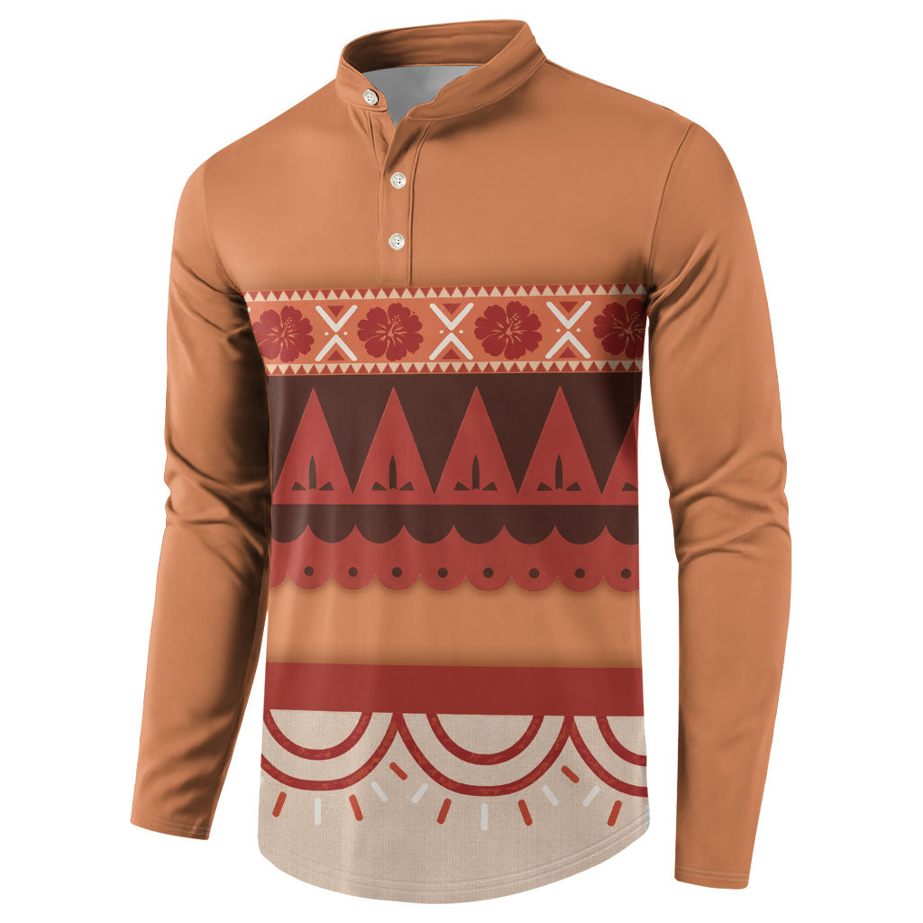 Polynesian Princess Inspired Cosplay Costume Button Sweatshirt LT05 - Polynesian Pride