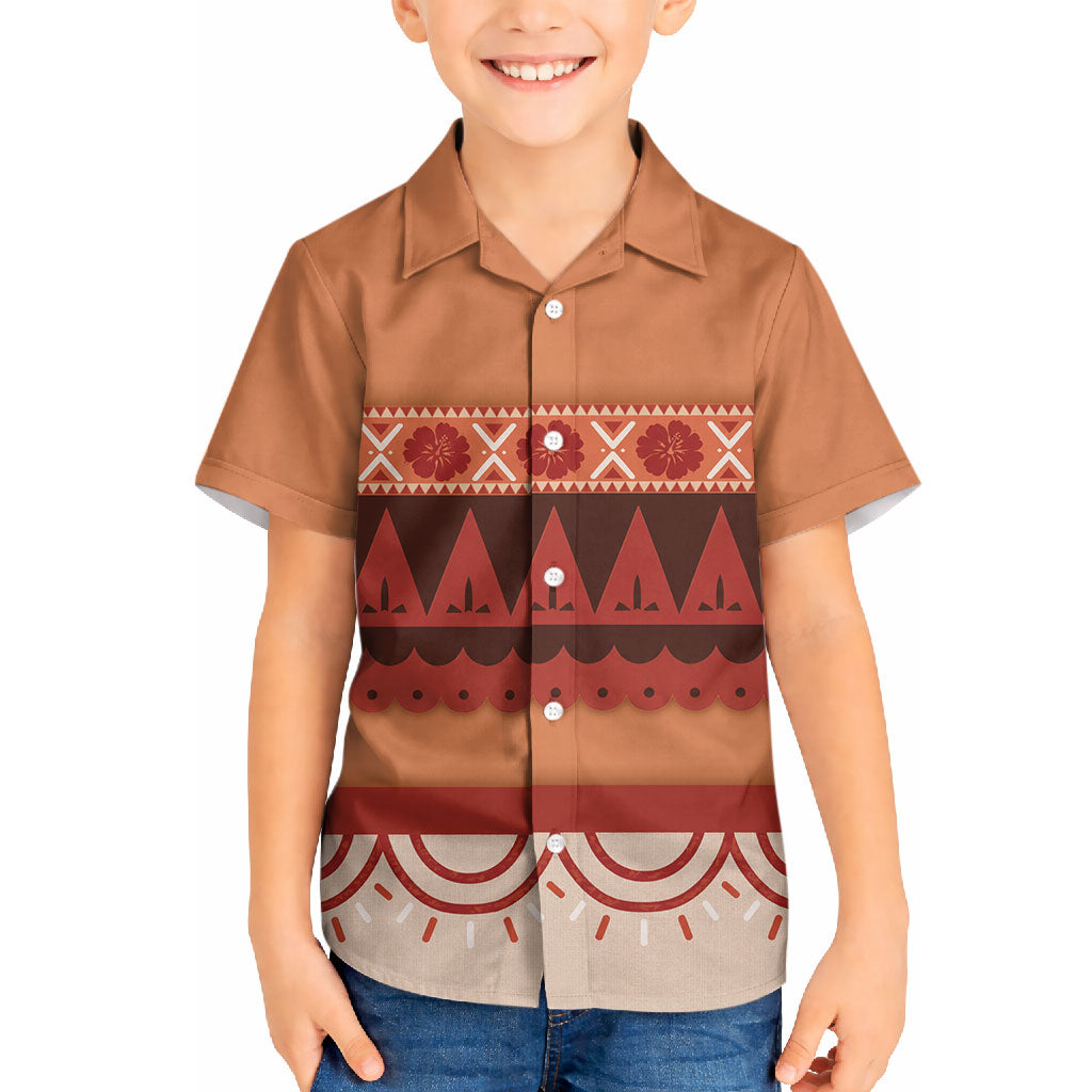 Polynesian Princess Inspired Cosplay Costume Hawaiian Shirt LT05 - Polynesian Pride