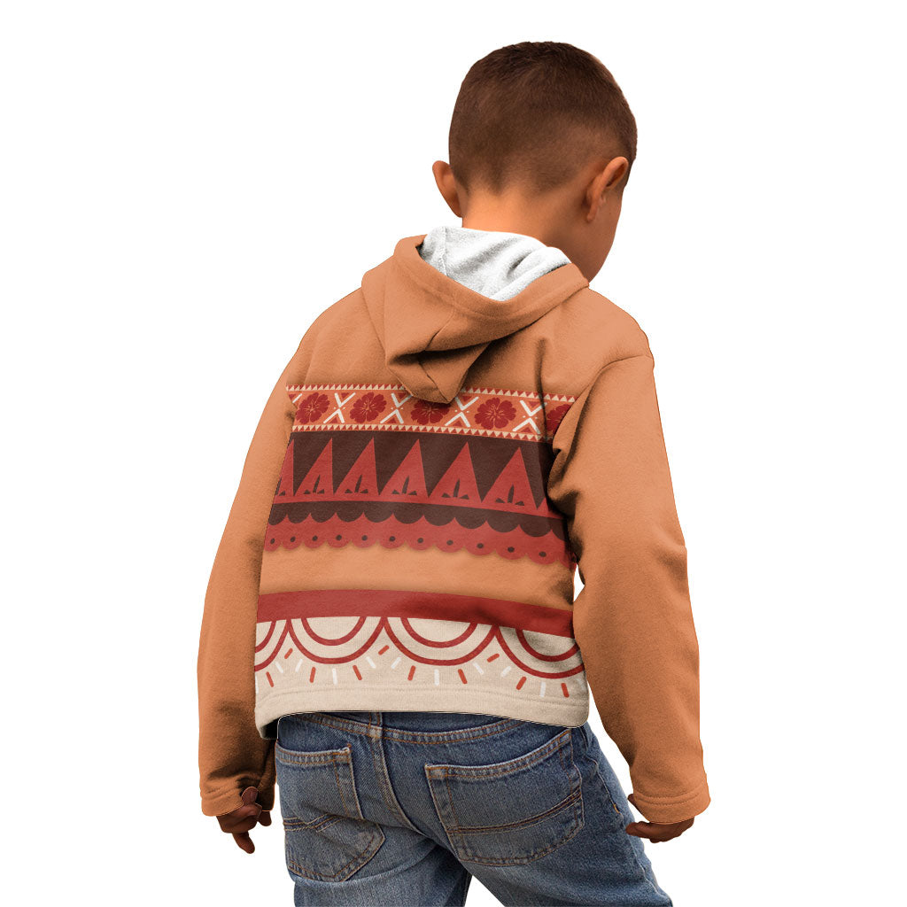 Polynesian Princess Inspired Cosplay Costume Kid Hoodie LT05 - Polynesian Pride