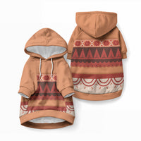 Polynesian Princess Inspired Cosplay Costume Pet Hoodie LT05 Pullover Multicolor - Polynesian Pride