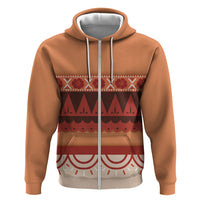 Polynesian Princess Inspired Cosplay Costume Zip Hoodie LT05 Zip Hoodie Multicolor - Polynesian Pride