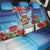 New Zealand Kiwi Christmas Back Car Seat Cover Xmas Vibe