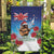 New Zealand Kiwi Christmas Garden Flag Xmas Vibe