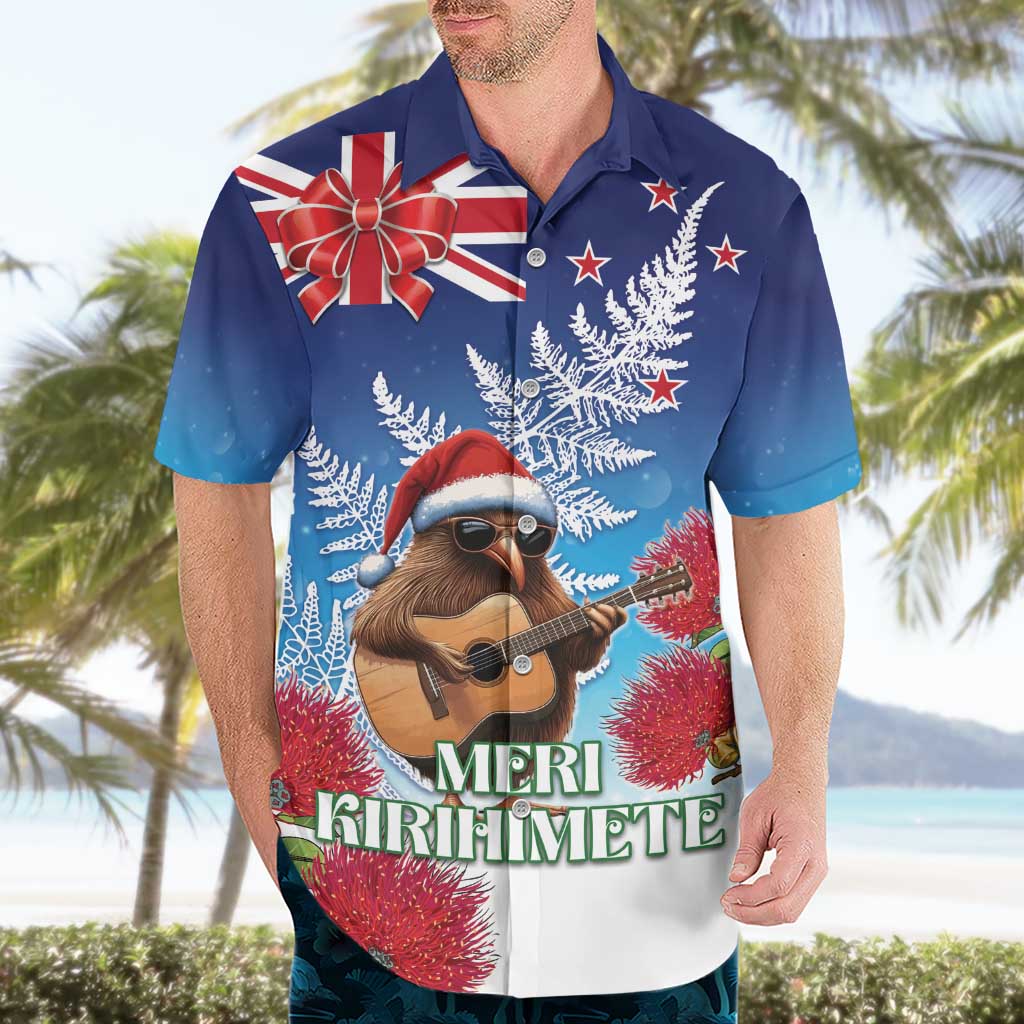 New Zealand Kiwi Christmas Hawaiian Shirt Xmas Vibe LT05 - Polynesian Pride