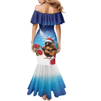 New Zealand Kiwi Christmas Mermaid Dress Xmas Vibe