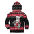 New Zealand Santa Tiki Christmas Kid Hoodie Meri Kirihimete