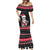 New Zealand Santa Tiki Christmas Mermaid Dress Meri Kirihimete