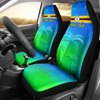 Personalised Solomon Islands Choiseul Province Day Car Seat Cover Sea Turtle Tribal Pattern LT05 - Polynesian Pride