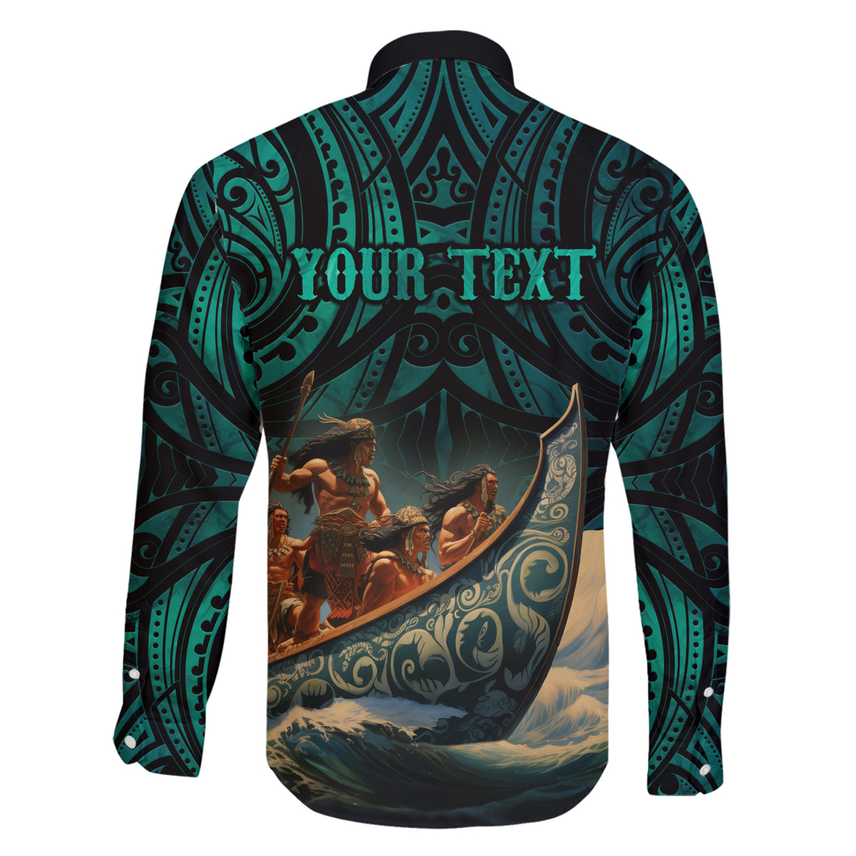 Personalised New Zealand Tamaki Herenga Waka Festival Family Matching Short Sleeve Bodycon Dress and Hawaiian Shirt Maori Pattern LT05 - Polynesian Pride