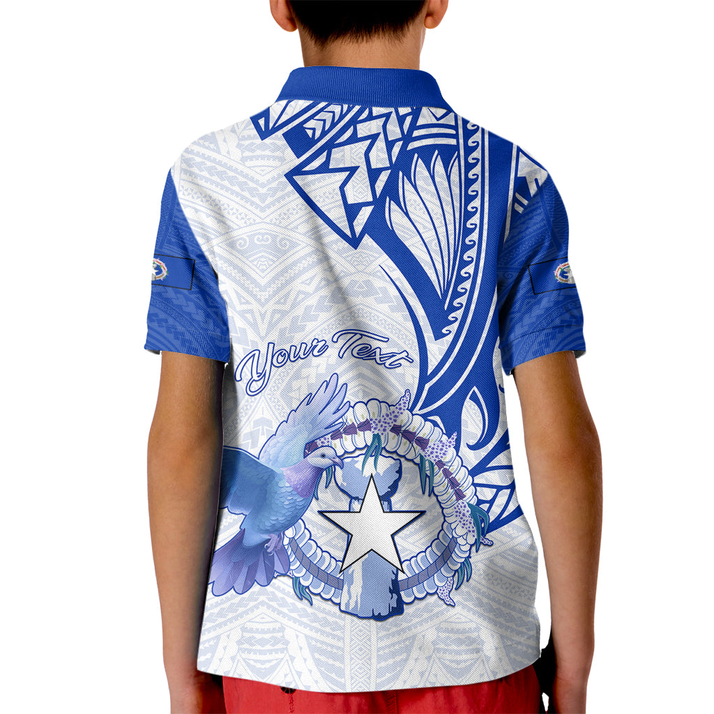Personalised Northern Mariana Islands Commonwealth Day Kid Polo Shirt Simple Style LT05 - Polynesian Pride