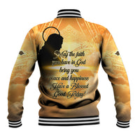 Happy Good Friday Baseball Jacket God Will Bless You LT05 - Polynesian Pride