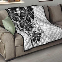 Polynesia Romantic Valentine Quilt Sea Turtle Couple With White Plumeria