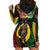 Vanuatu 44th Anniversary Independence Day Hoodie Dress Melanesian Warrior With Sand Drawing Pattern