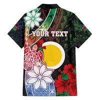 Personalised Vanuatu Shefa Day Hawaiian Shirt Floral Pattern LT05 - Polynesian Pride