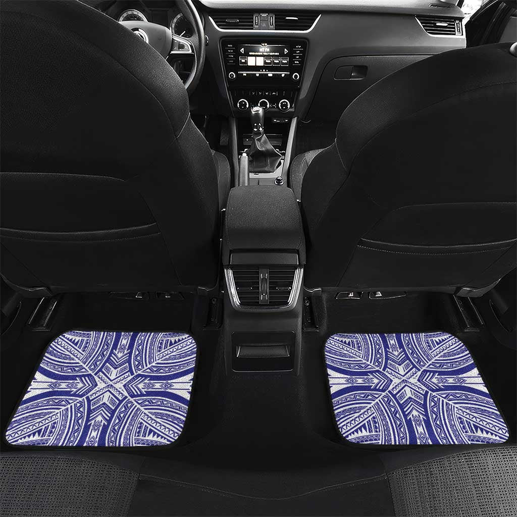 Taiwan Car Mats Austronesian Tribal Tattoo Red - Polynesian Pride