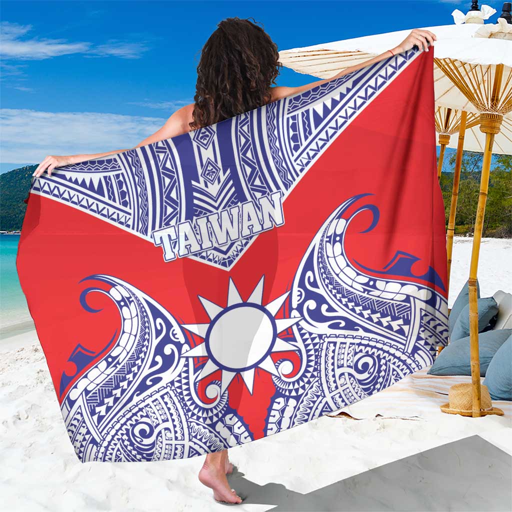 Taiwan Sarong Austronesian Tribal Tattoo Red - Polynesian Pride