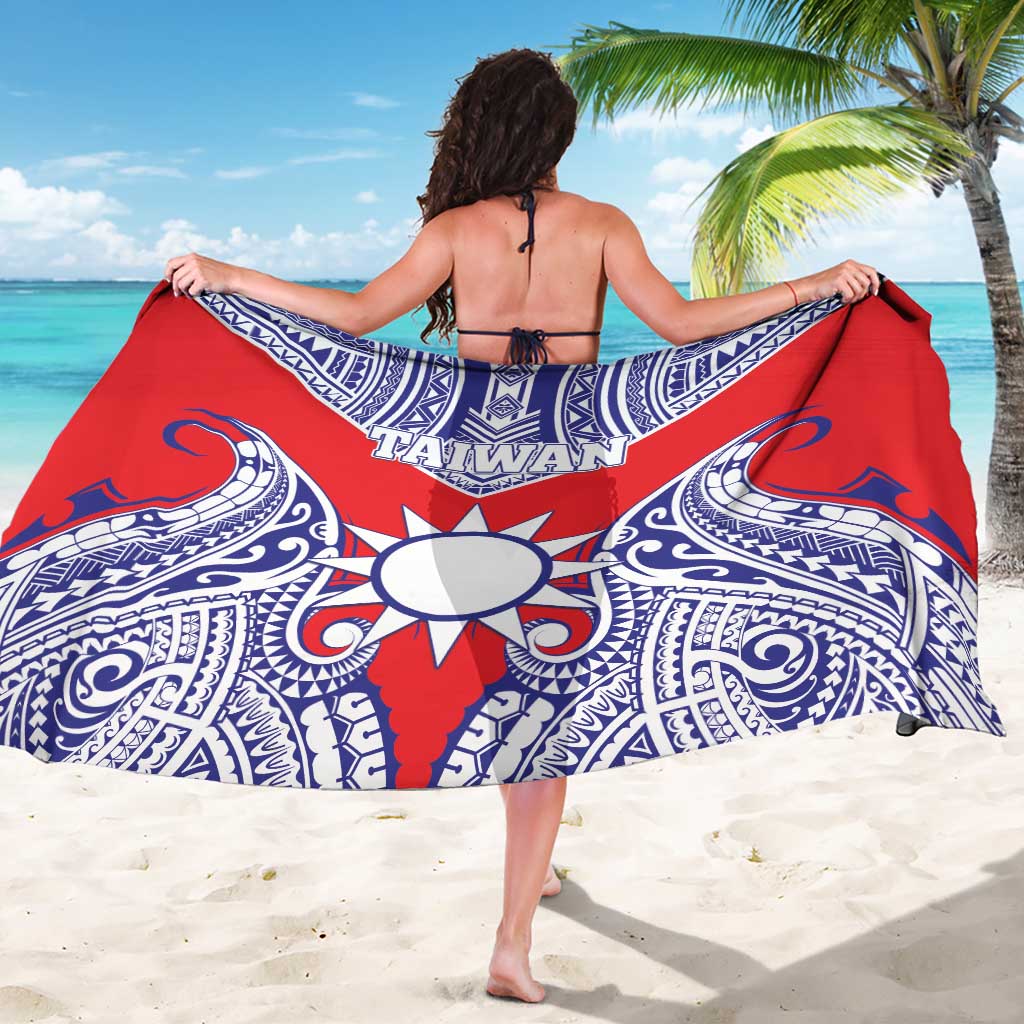 Taiwan Sarong Austronesian Tribal Tattoo Red - Polynesian Pride
