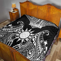 Taiwan Quilt Austronesian Tribal Tattoo Black - Polynesian Pride
