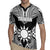 Personalised Taiwan Rugby Jersey Austronesian Tribal Tattoo Black - Polynesian Pride