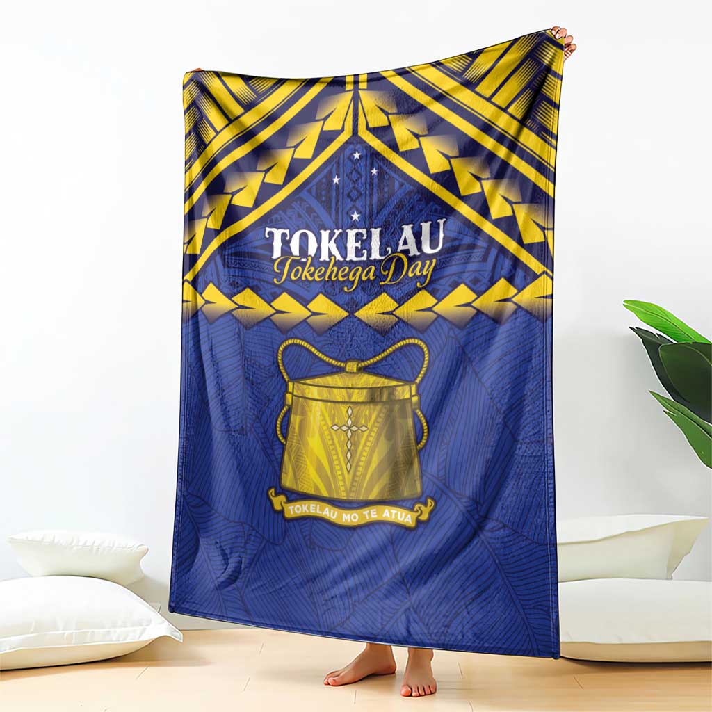 Tokelau Happy Tokehega Day Blanket Polynesian Tribal Tattoo
