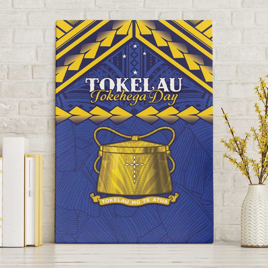 Tokelau Happy Tokehega Day Canvas Wall Art Polynesian Tribal Tattoo