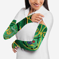 Cook Islands Constitution Day Arm Sleeves 60th Anniversary - Polynesian Pride