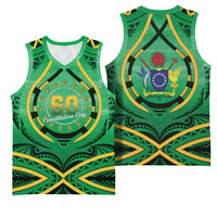 Cook Islands Constitution Day Basketball Jersey 60th Anniversary - Polynesian Pride