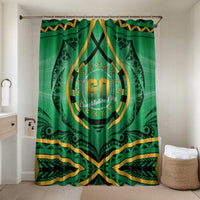 Cook Islands Constitution Day Bathroom Set 60th Anniversary - Polynesian Pride