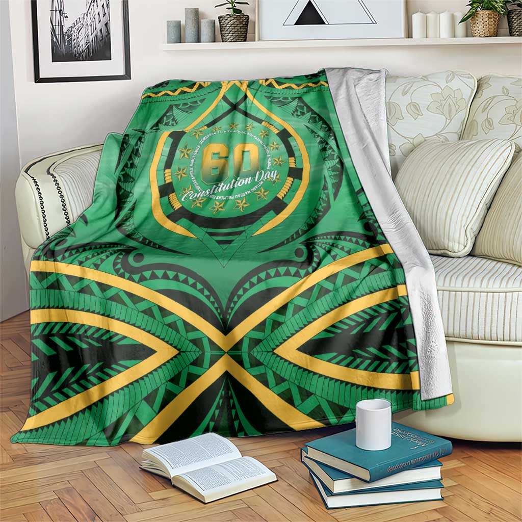 Cook Islands Constitution Day Blanket 60th Anniversary - Polynesian Pride