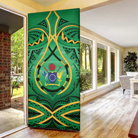 Cook Islands Constitution Day Door Cover 60th Anniversary - Polynesian Pride