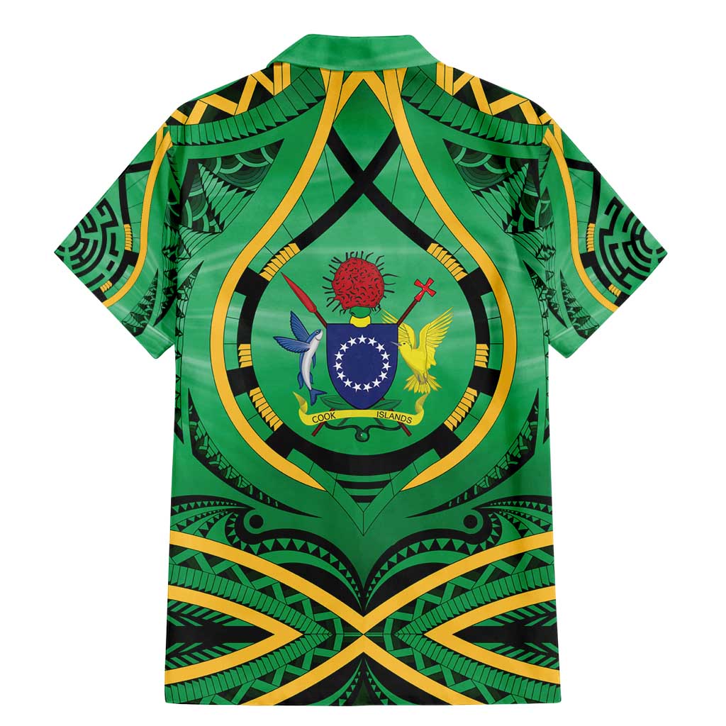 Cook Islands Constitution Day Family Matching Mermaid Dress and Hawaiian Shirt 60th Anniversary LT05 - Polynesian Pride