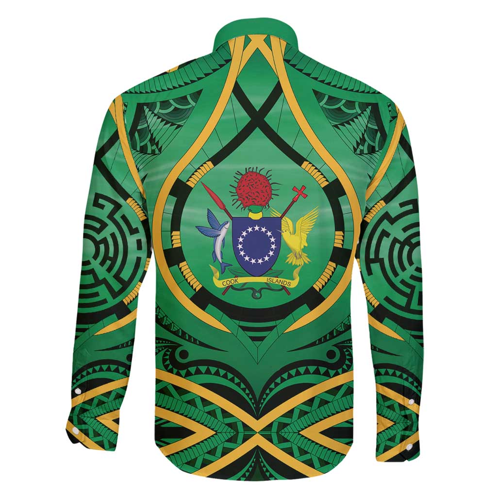 Cook Islands Constitution Day Family Matching Mermaid Dress and Hawaiian Shirt 60th Anniversary LT05 - Polynesian Pride