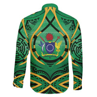 Cook Islands Constitution Day Family Matching Tank Maxi Dress and Hawaiian Shirt 60th Anniversary LT05 - Polynesian Pride